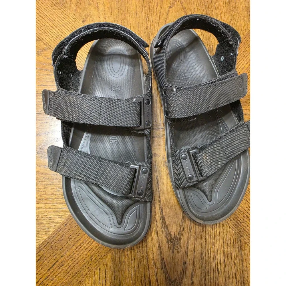 Birkenstock Tatacoa Mens Black Birko-Flor Sandals Outdoor Hiking 44 L13 M11